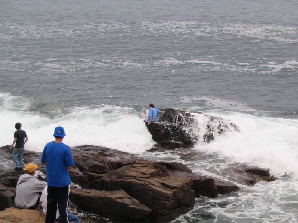 Thunder Hole Danger