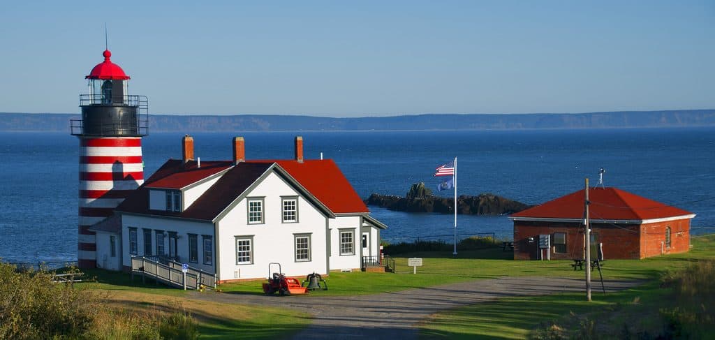 Lubec, Maine Quoddy Head Lighthouse