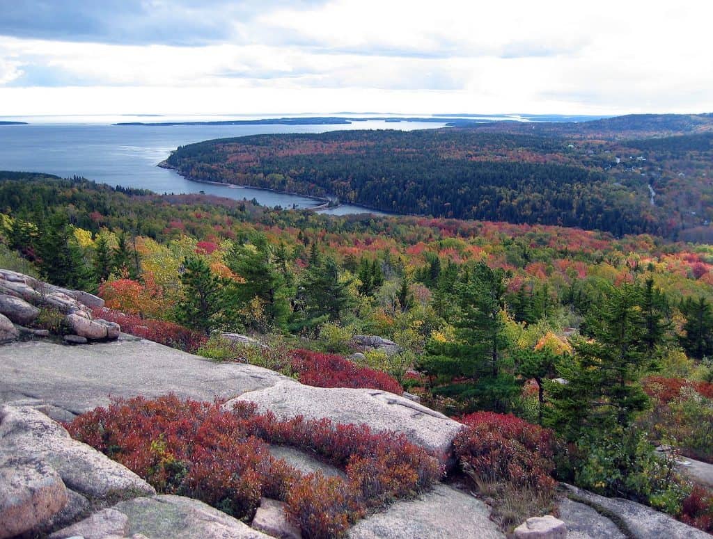 Acadia National Park near vacation home on coast