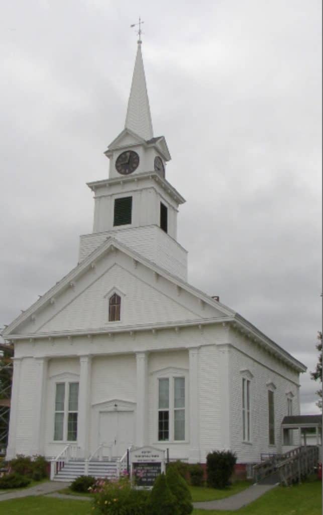 Milbridge Congressional Church Victorian style