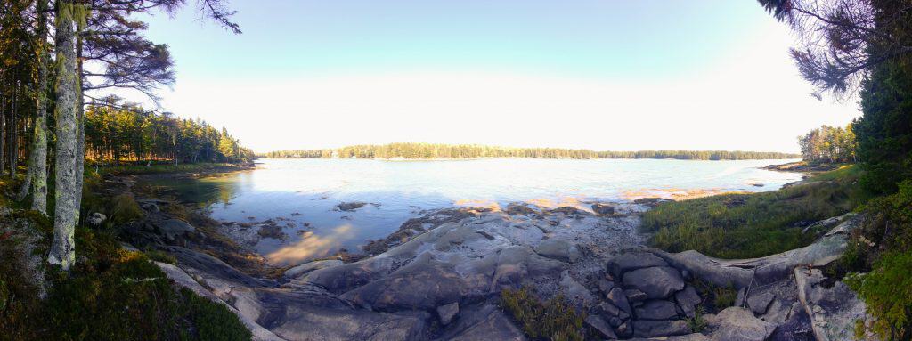 Milbridge, Maine oceanfront lot of the G Spot House