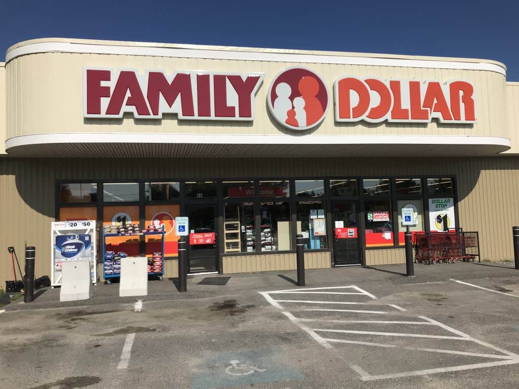 Family Dollar Store in Milbridge, Maine