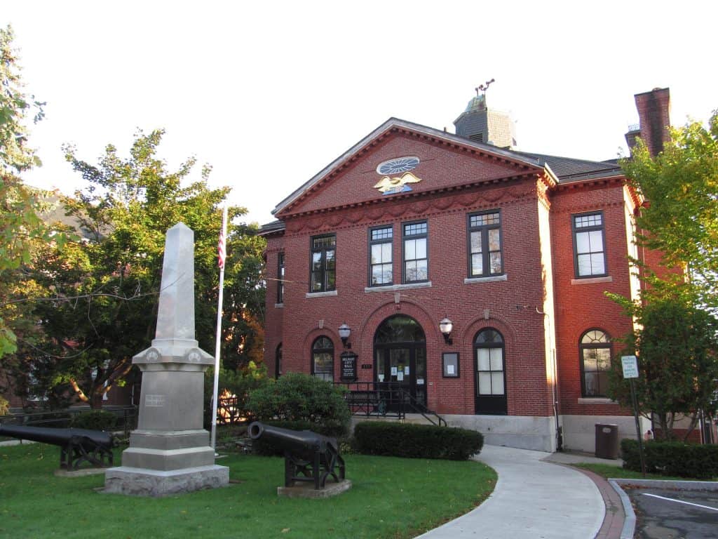 Belfast Maine City Hall Building