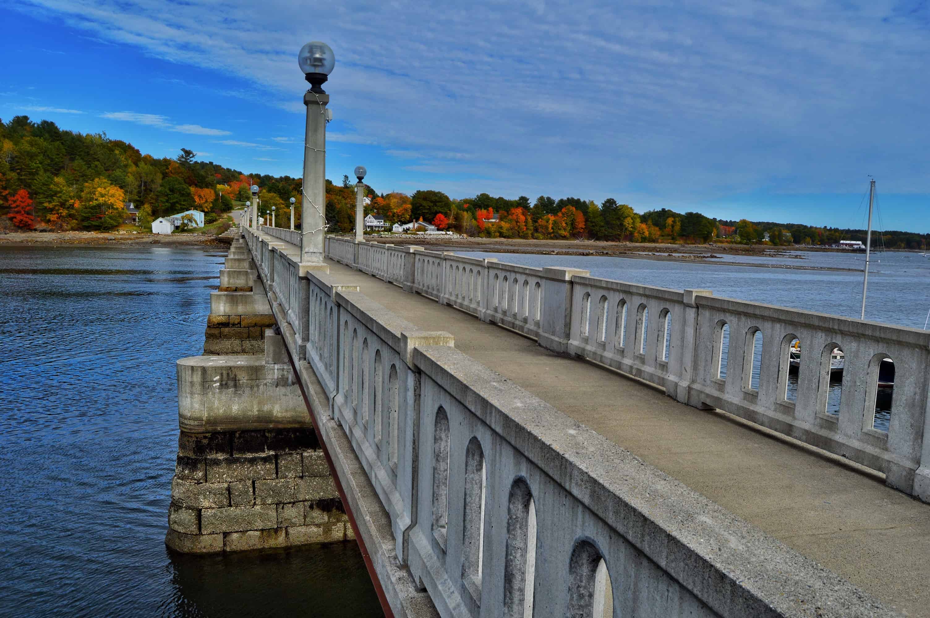 Belfast Maine bridge