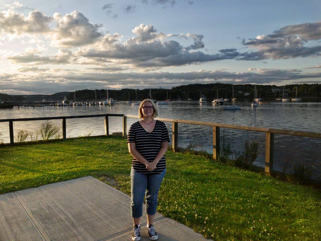 Teenager at the Belfast Boat House